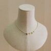 Collar de plata, chapado en oro, con mini charms variados